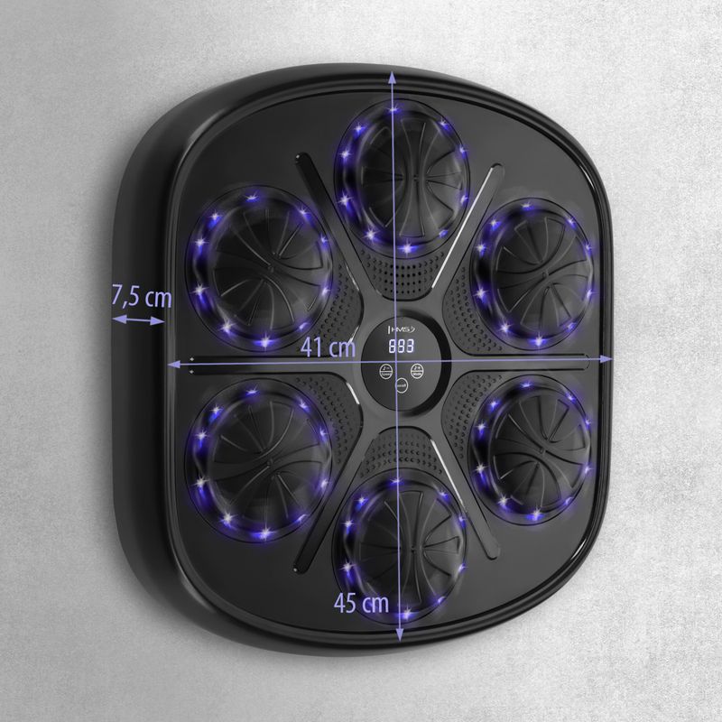 Elektronický boxérsky terč + rukavice HMS TB03 black 5