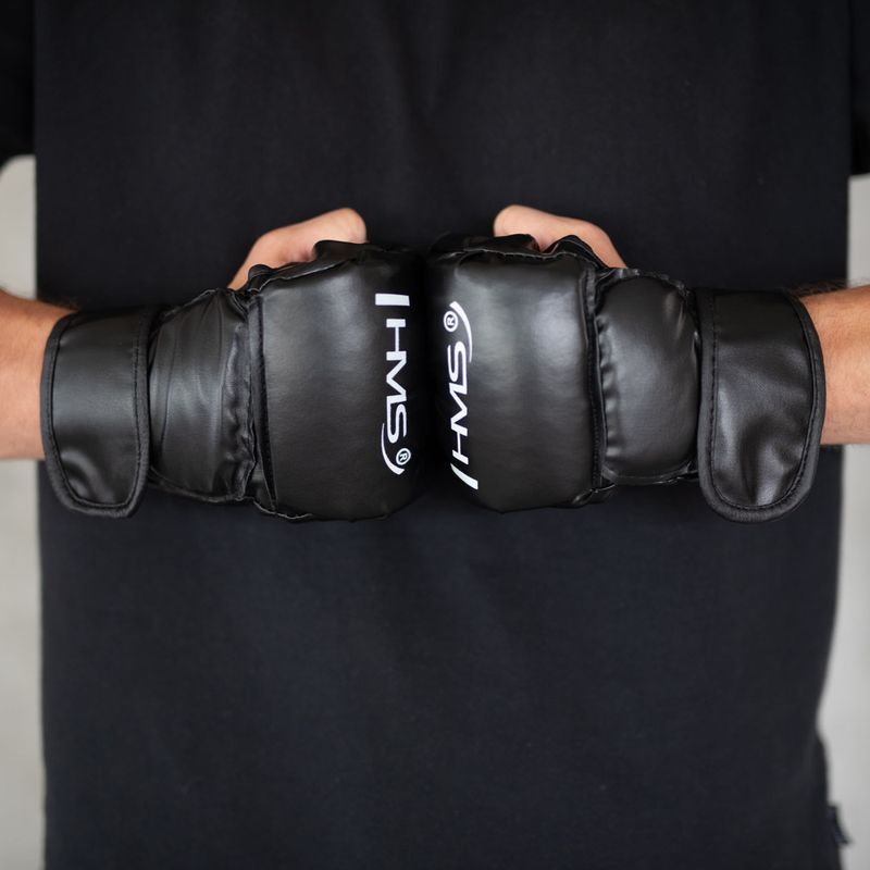 Elektronický boxérsky terč + rukavice HMS TB03 black 15