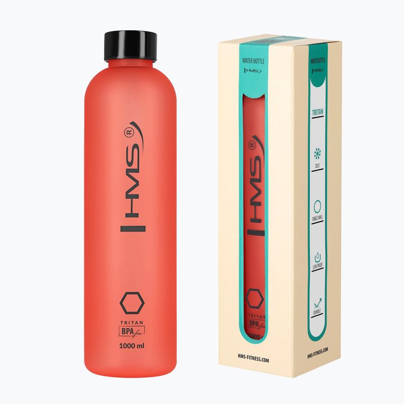 Fľaša HMS NCD61 1000 ml red 4