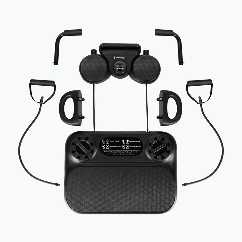 Multifunkčná platforma na cvičenie s lankami HMS DBP01 black