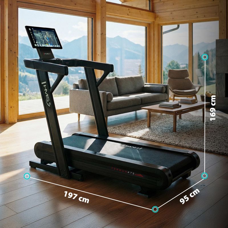 Elektrický bežecký pás HMS Terrun475 black 3