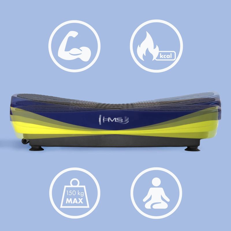 Vibračná platforma HMS SVP11 dark blue/lime 4
