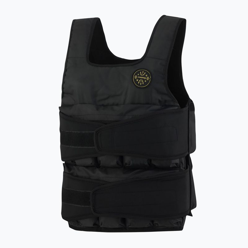 Tréningová vesta THORN FIT so záťažou čierna 309787