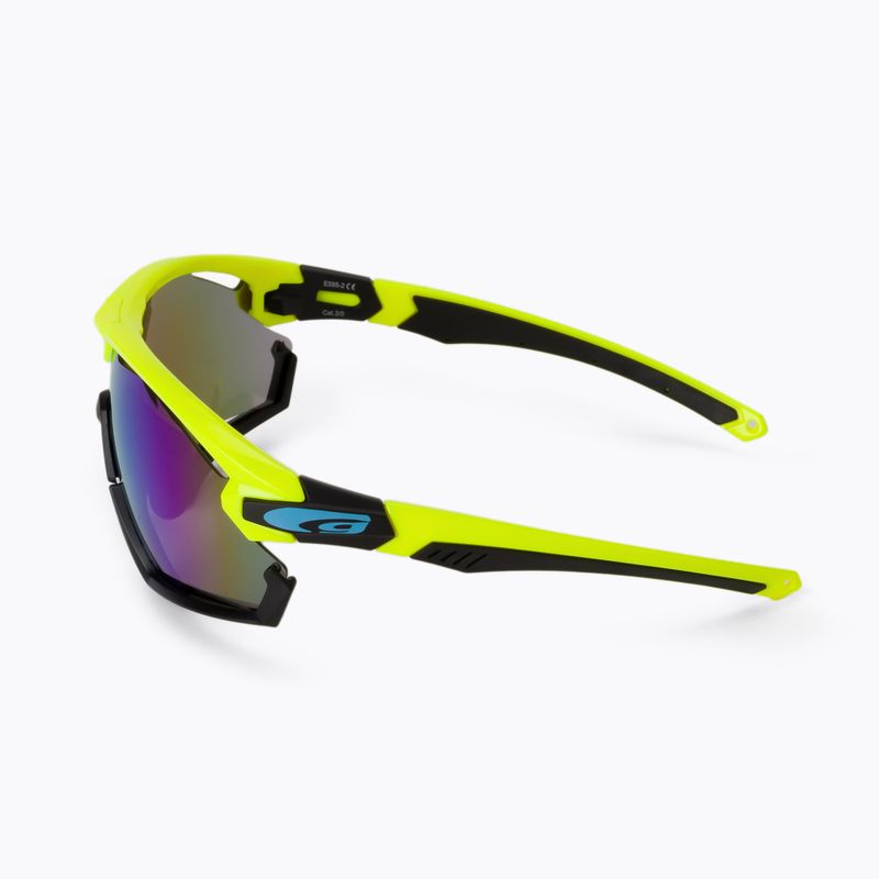 Cyklistické okuliare GOG Viper yellow/black E595-2 4
