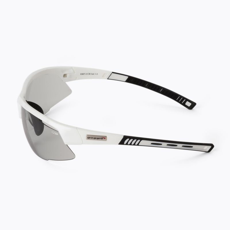 Cyklistické okuliare GOG Falcon biele E867-2 4