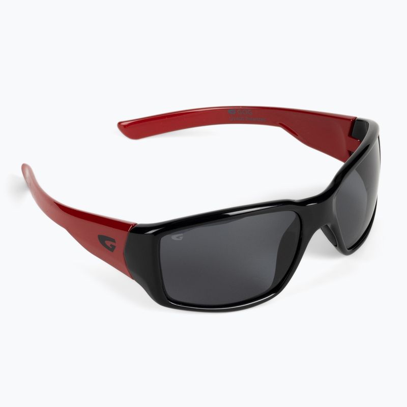 Slnečné okuliare GOG Jungle junior black / red / smoke E952-1P