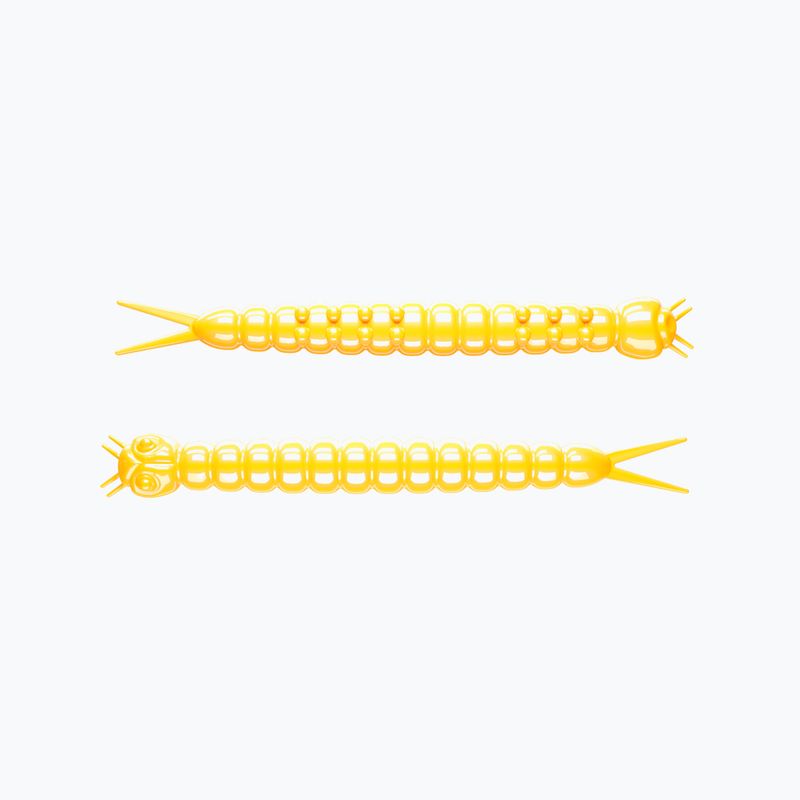 Libra Lures Slight Worm Krill gumová nástraha 15 ks. žltá SLIGHTWORMK38
