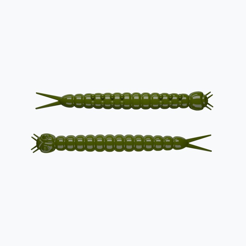 Libra Lures Slight Worm Krill gumová nástraha 15 ks olivová SLIGHTWORMK38