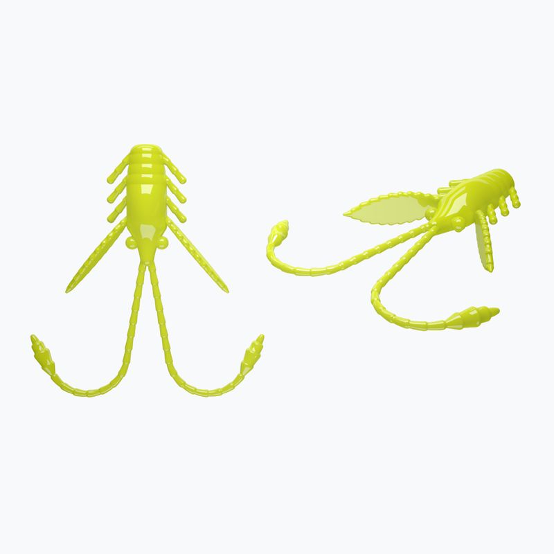 Libra Lures Pro Nymph Krill gumová nástraha 15 ks horúca žltá PRONYMPHK18
