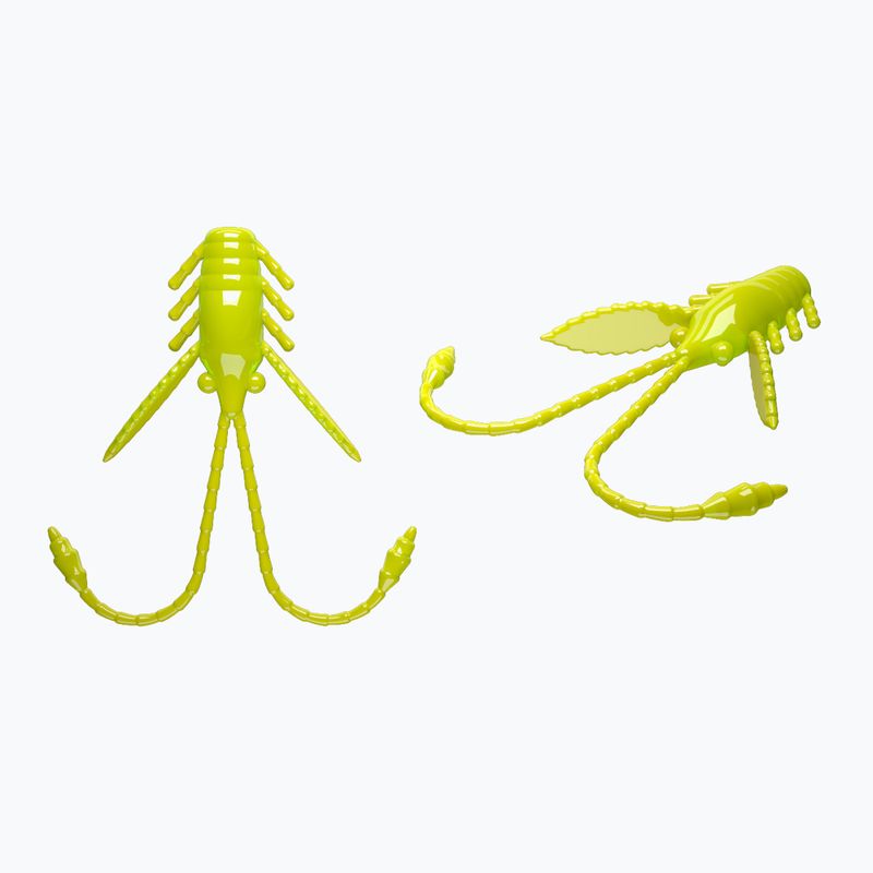 Libra Lures Pro Nymph Krill gumová nástraha 15 ks jablkovo zelená PRONYMPHK18