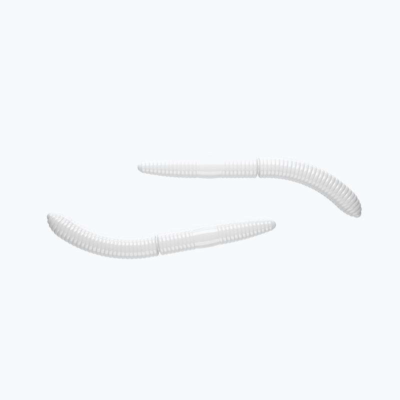 Libra Lures Fatty D'Worm Krill gumová nástraha 10 ks biela FATTYDWORMK65