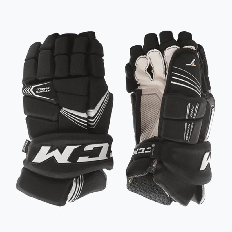 Hokejové rukavice CCM Super Tacks SR black