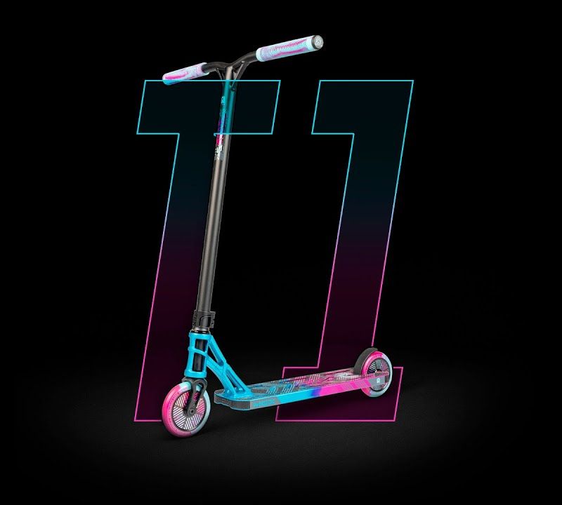 MGP MGX T1 Team strieborný freestyle skúter 23397 5