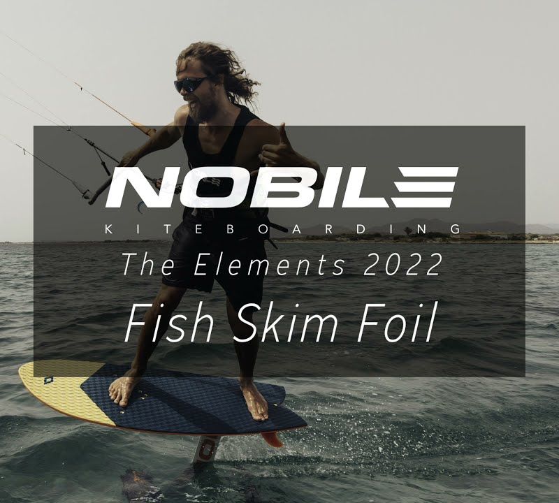 Nobile Skim Foil K22 žltý kiteboard 13