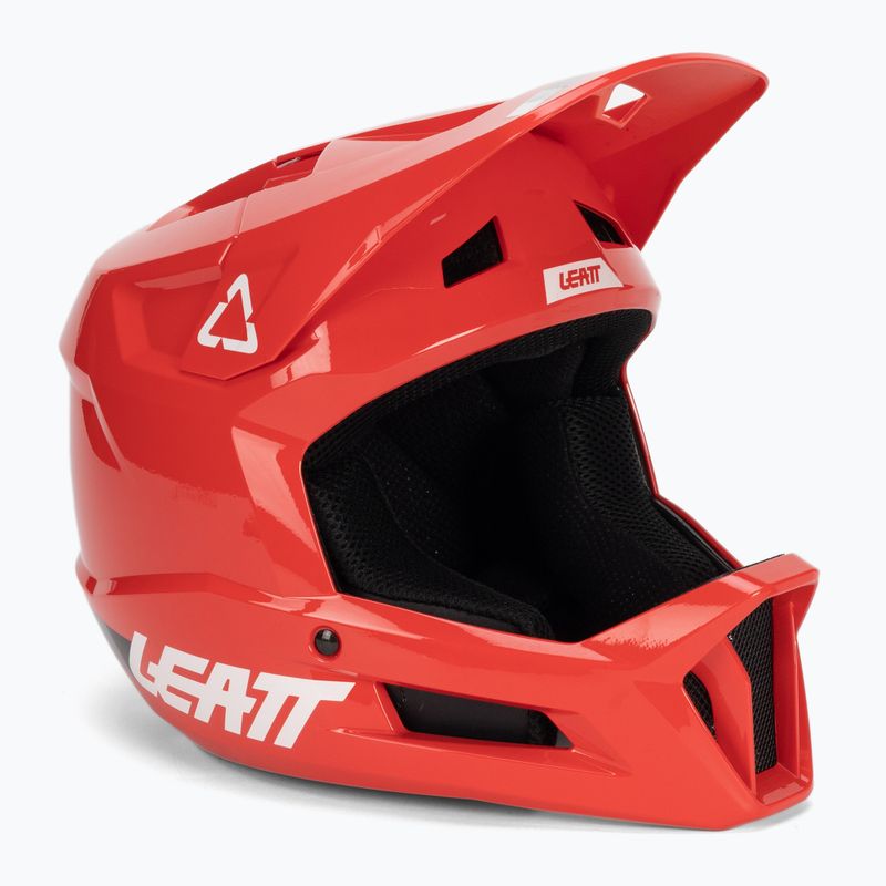 Detská cyklistická prilba Leatt MTB Gravity 1.0 Jr V23 červená