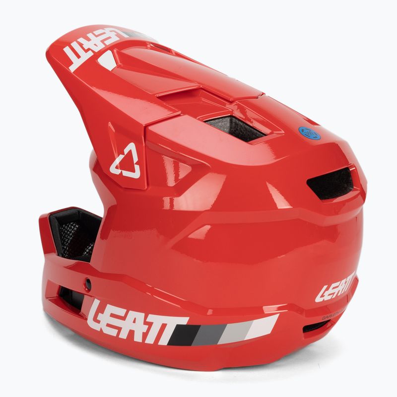 Detská cyklistická prilba Leatt MTB Gravity 1.0 Jr V23 červená 4