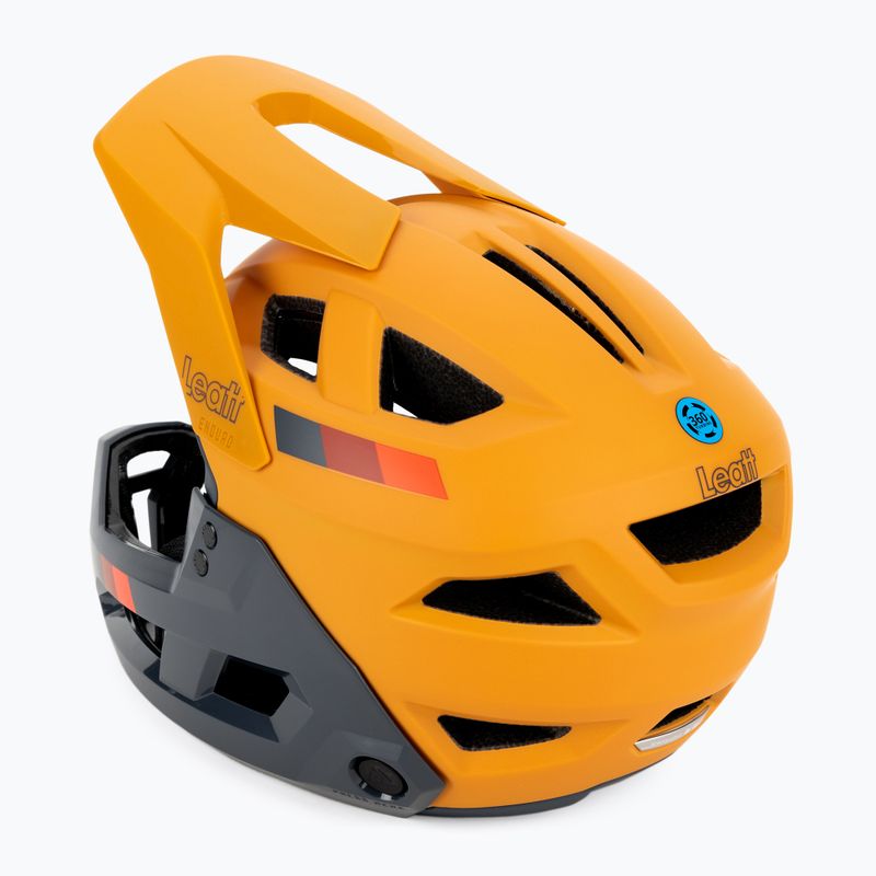 Cyklistická prilba Leatt MTB Enduro 2.0 V23 námornícka modrá a žltá 1023014852 4