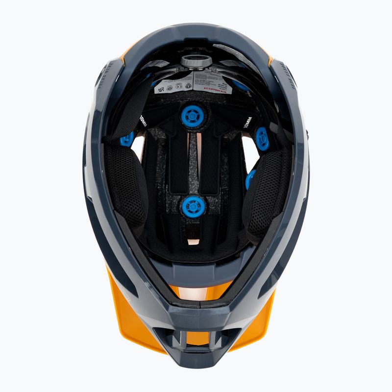 Cyklistická prilba Leatt MTB Enduro 2.0 V23 námornícka modrá a žltá 1023014852 5