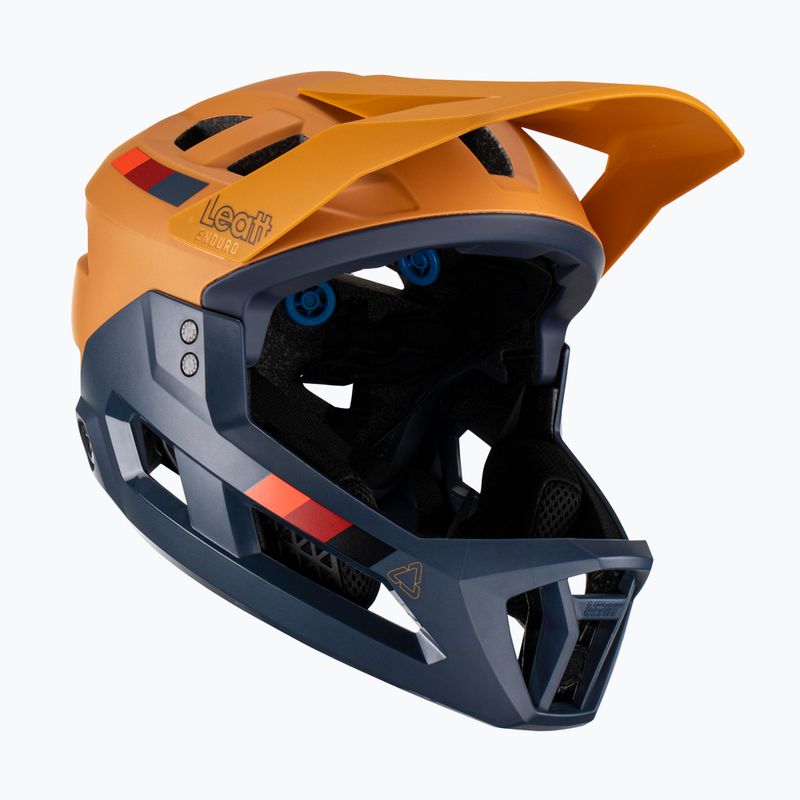 Cyklistická prilba Leatt MTB Enduro 2.0 V23 námornícka modrá a žltá 1023014852 6
