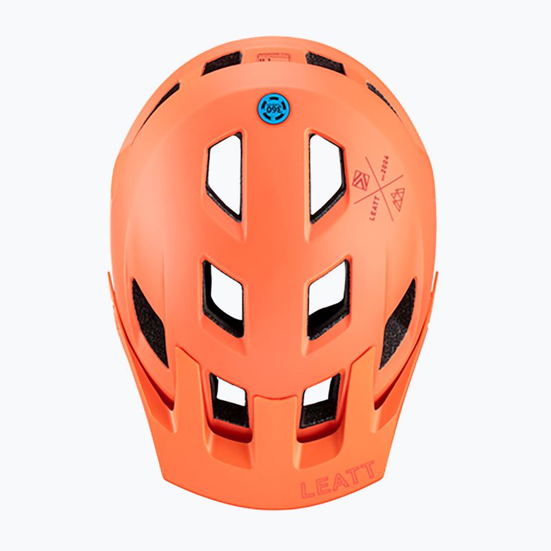 Cyklistická prilba Leatt MTB AllMtn 1.0 V23 oranžová 1023015951 10