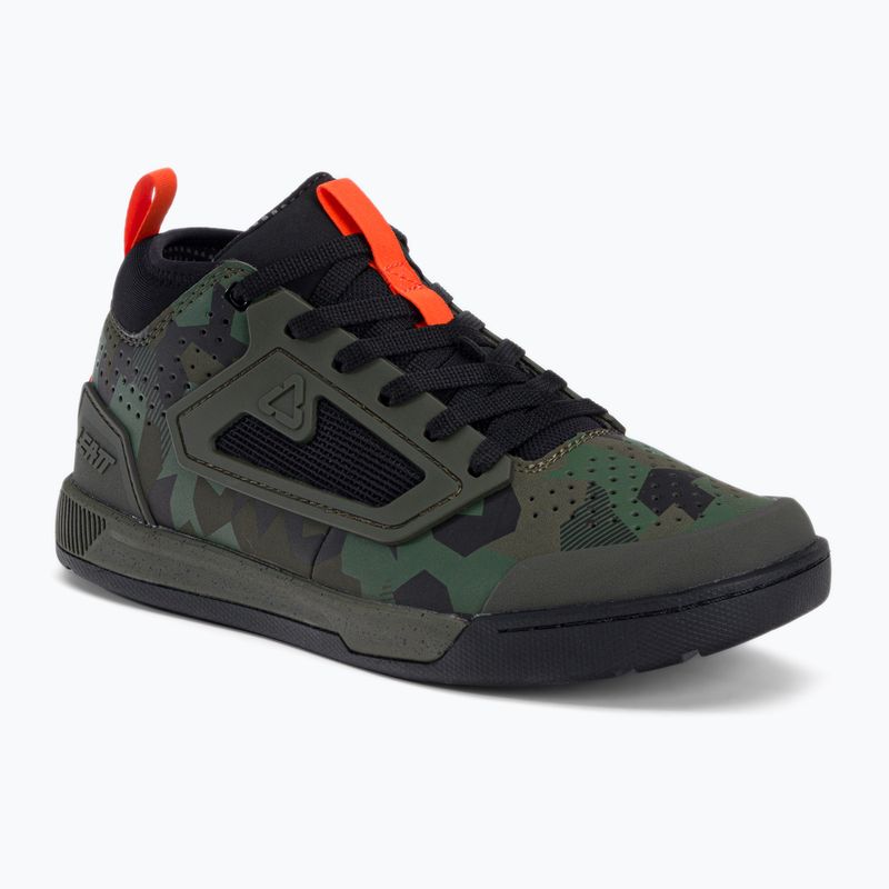 Leatt 3.0 Flat pánska cyklistická obuv na platforme green/black 3023048655