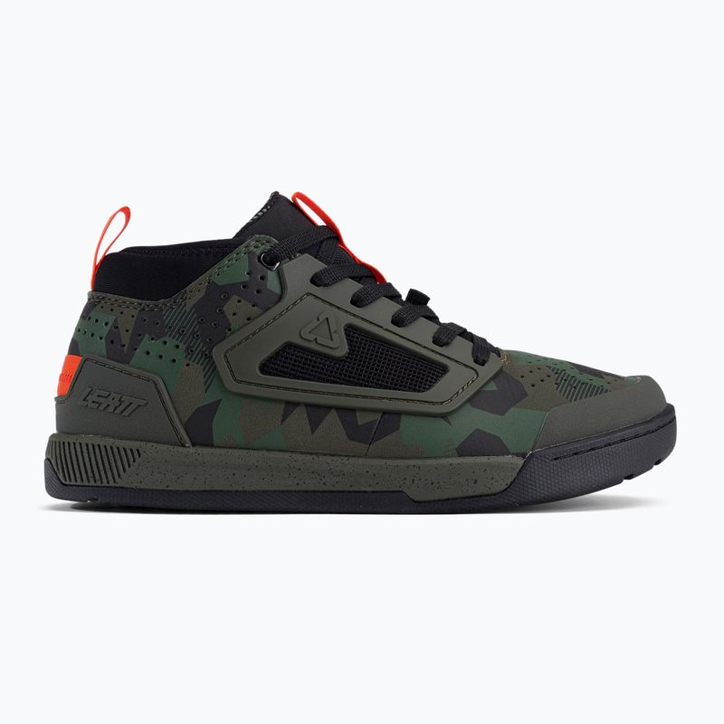 Leatt 3.0 Flat pánska cyklistická obuv na platforme green/black 3023048655 2