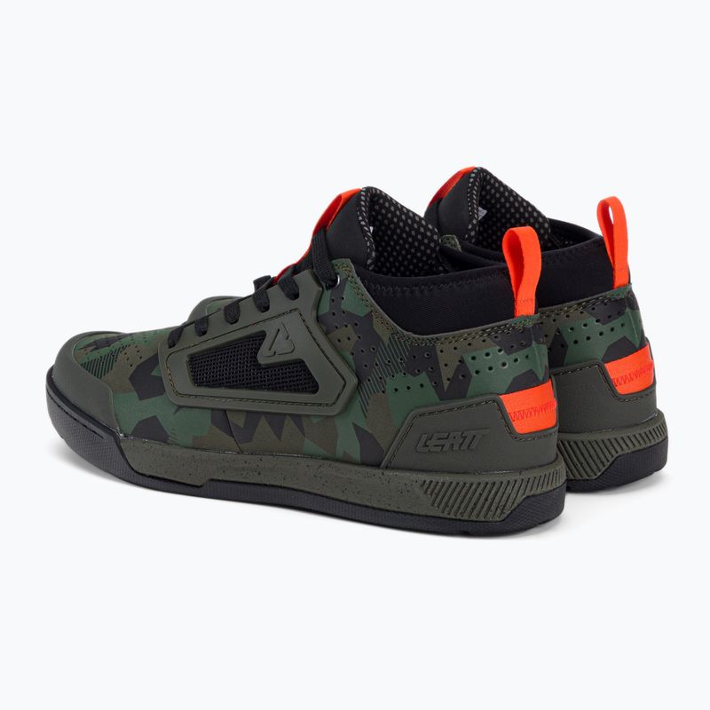 Leatt 3.0 Flat pánska cyklistická obuv na platforme green/black 3023048655 3