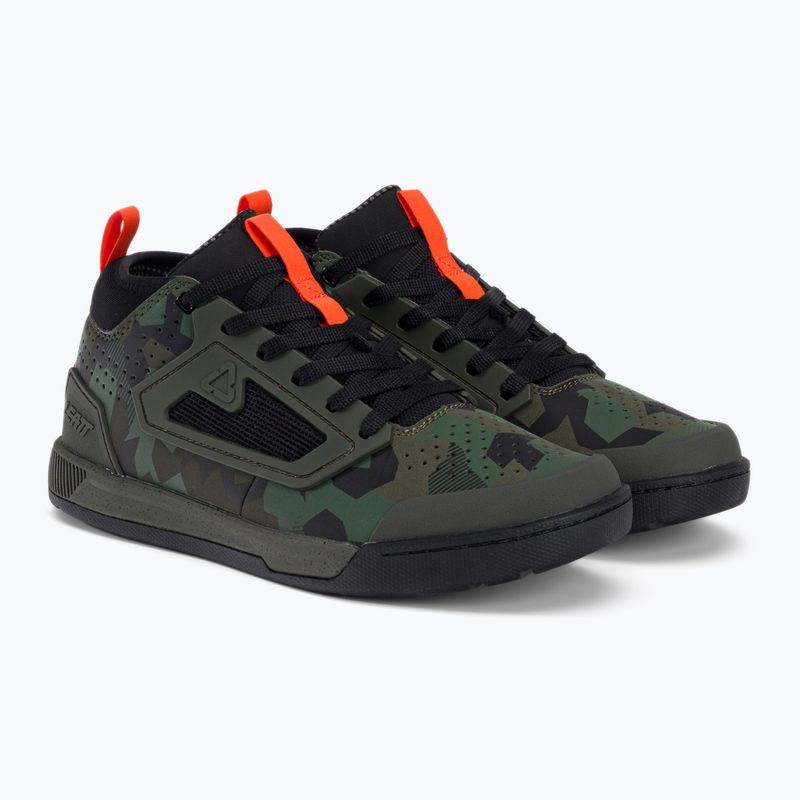 Leatt 3.0 Flat pánska cyklistická obuv na platforme green/black 3023048655 4