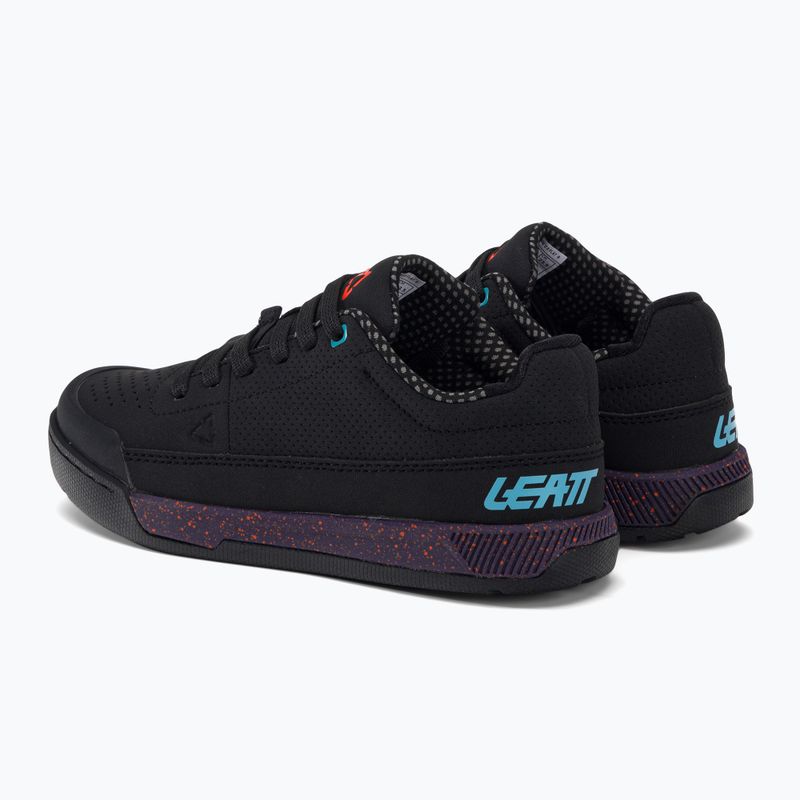 Dámska cyklistická obuv Leatt 2.0 Flat black 3023049501 3