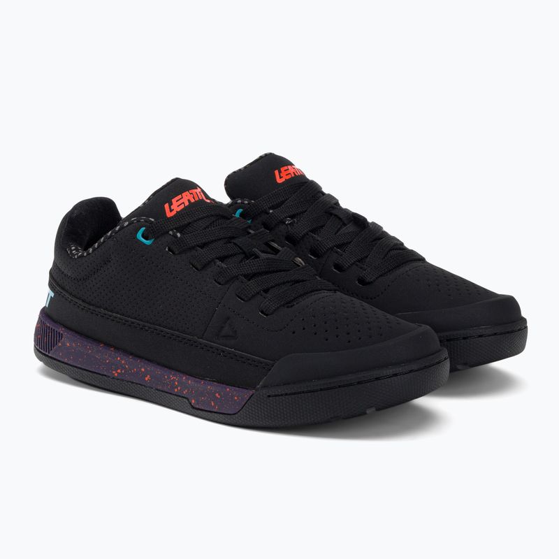 Dámska cyklistická obuv Leatt 2.0 Flat black 3023049501 4