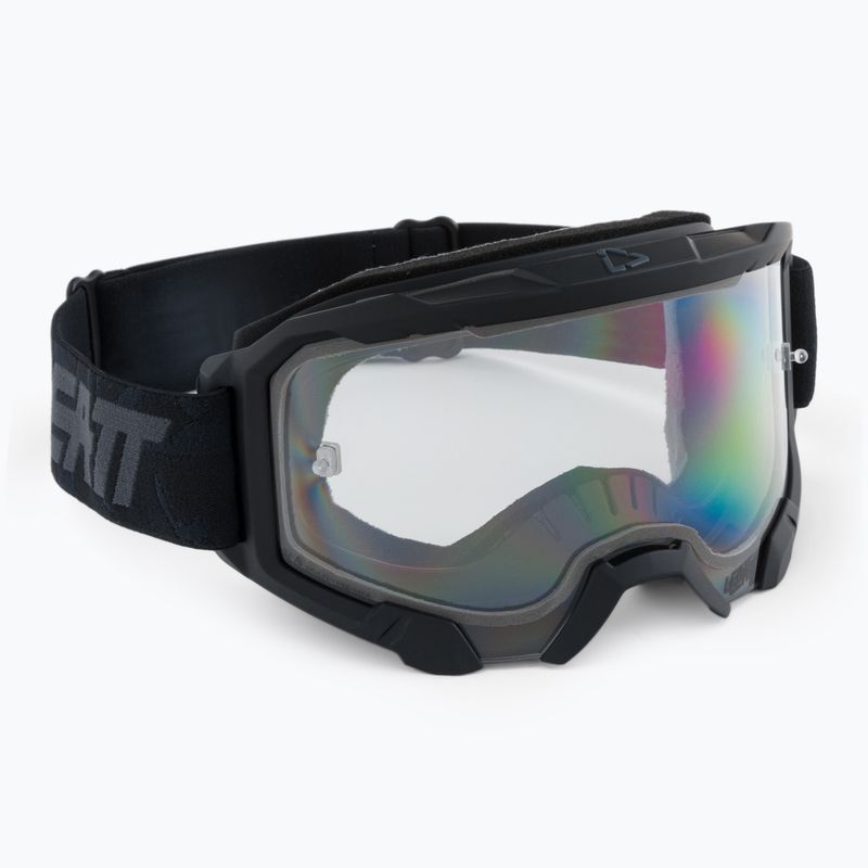 Cyklistické okuliare Leatt Velocity 4.5 stealth / clear 8023020470