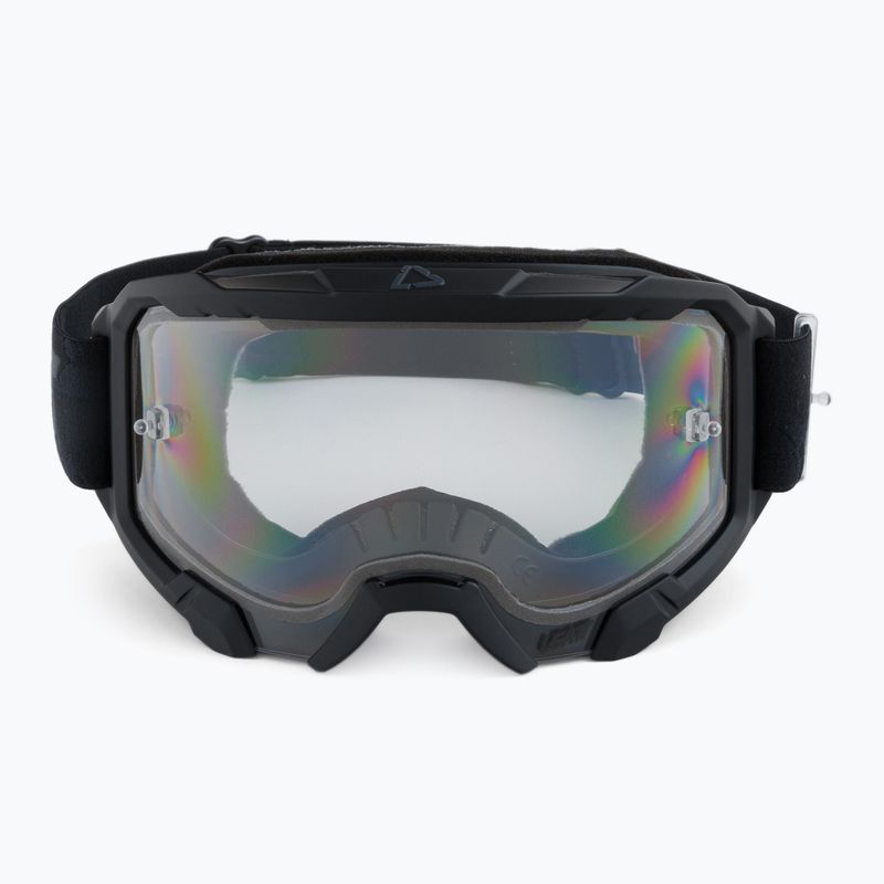 Cyklistické okuliare Leatt Velocity 4.5 stealth / clear 8023020470 2