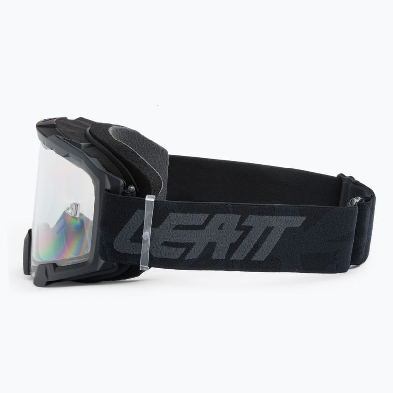 Cyklistické okuliare Leatt Velocity 4.5 stealth / clear 8023020470 4