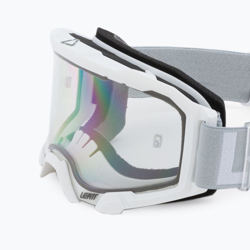 Cyklistické okuliare Leatt Velocity 4.5 white / clear 8023020480 5