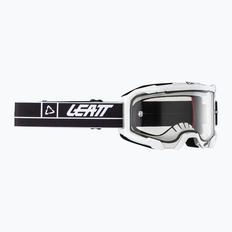 Cyklistické okuliare Leatt Velocity 4.5 white/clear