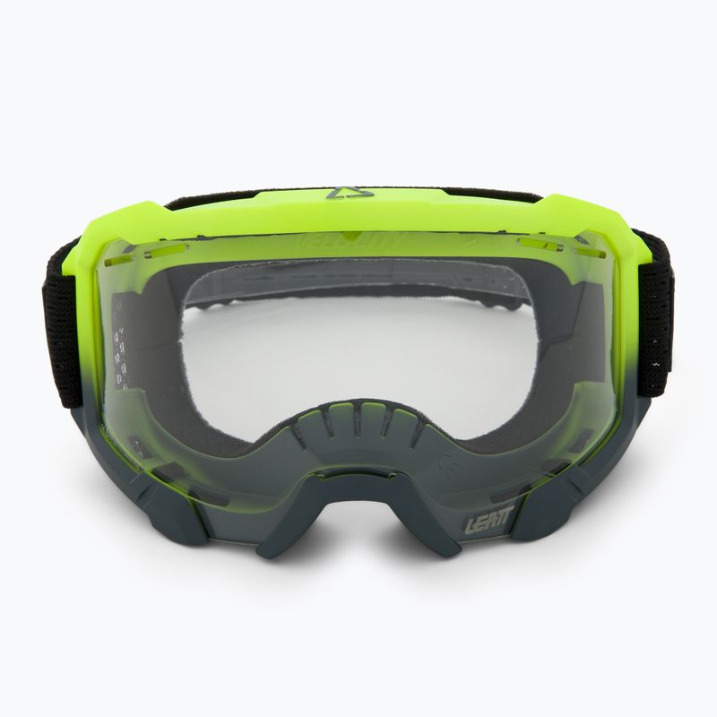 Cyklistické okuliare Leatt Velocity 4.0 MTB lime/clear 2
