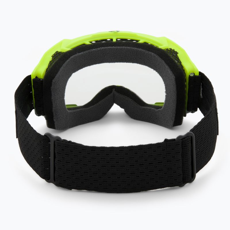 Cyklistické okuliare Leatt Velocity 4.0 MTB lime/clear 3