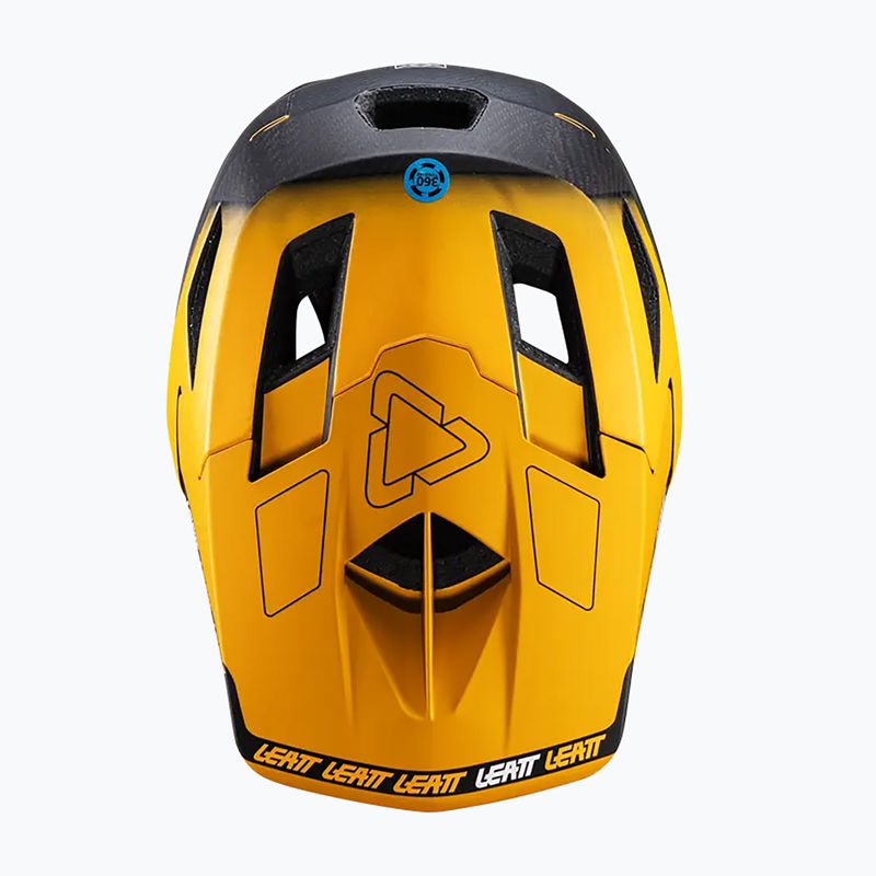 Cyklistická prilba Leatt MTB Gravity 6.0 Carbon V24 gold 5