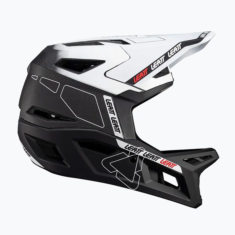 Cyklistická prilba Leatt MTB Gravity 6.0 Carbon V24 biela 3