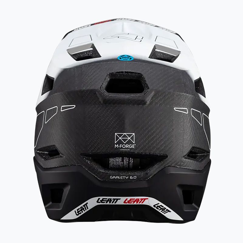 Cyklistická prilba Leatt MTB Gravity 6.0 Carbon V24 biela 5