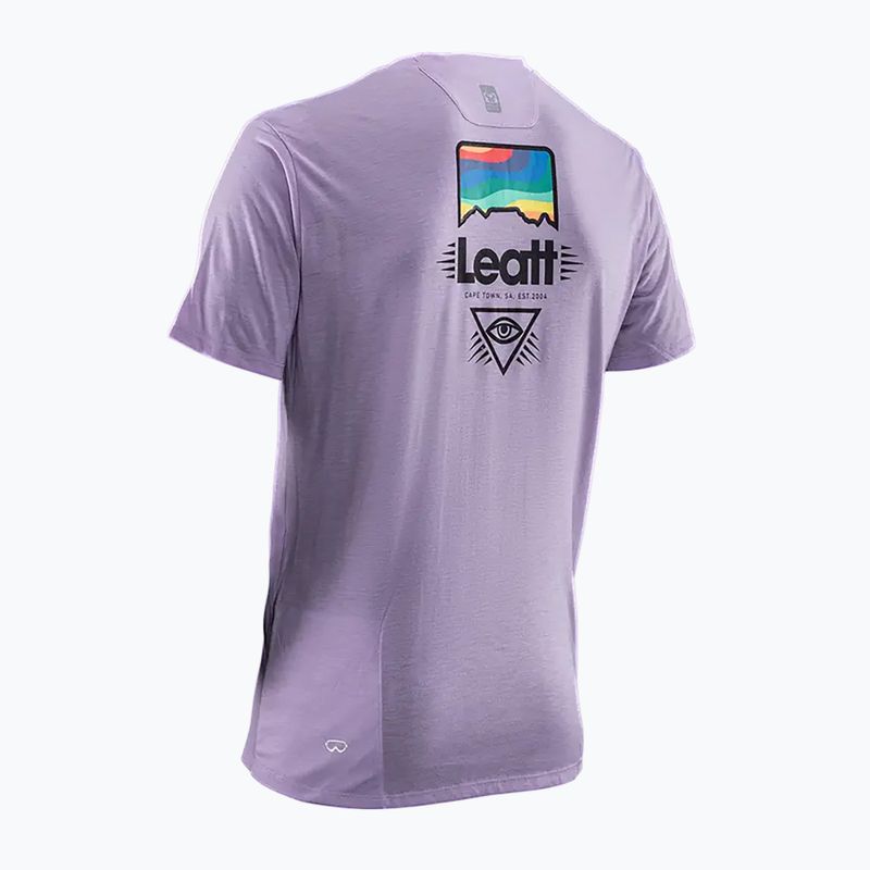 Pánsky cyklistický dres Leatt MTB Gravity 1.0 lavender 5