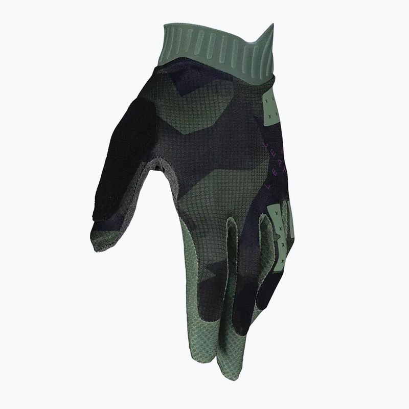 Pánske cyklistické rukavice Leatt MTB 1.0 GripR spinach 2