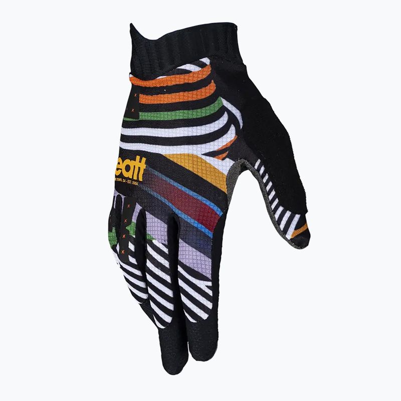 Dámske cyklistické rukavice Leatt MTB 1.0 GripR stripes 2
