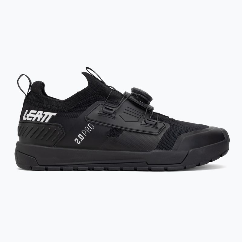 Pánske cyklistické topánky na platformové pedály Leatt ProFlat 2.0 black 2