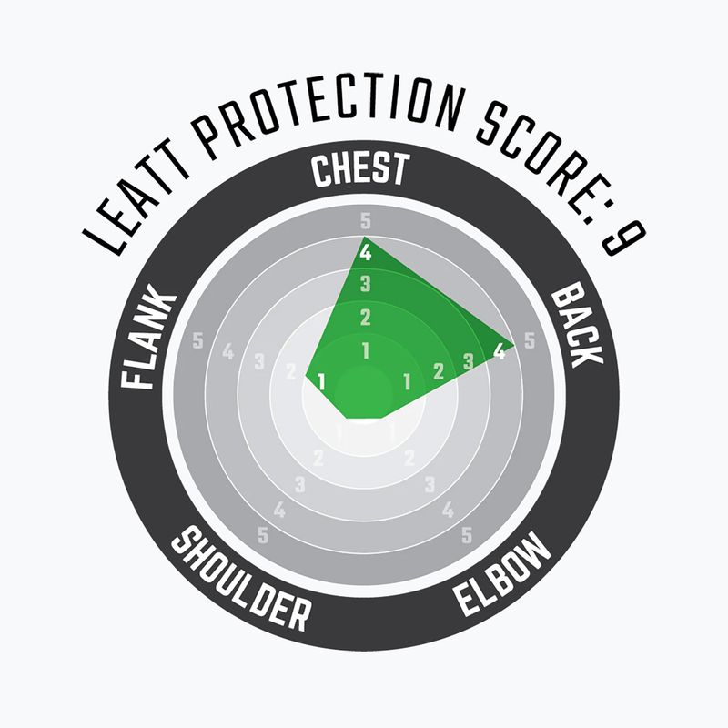 Cyklistický chránič Leatt Chest Protector ReaFlex black 3