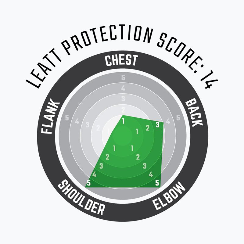 Cyklistický chránič Leatt Body Protector ReaFlex Stealth black/grey 3