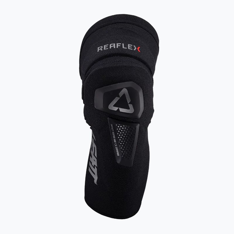 Chrániče kolien a holennej kosti Leatt ReaFlex Hybrid Pro čierne