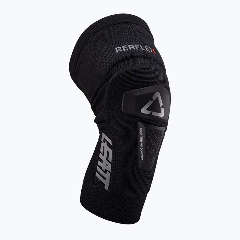 Chrániče kolien a holennej kosti Leatt ReaFlex Hybrid Pro čierne 2
