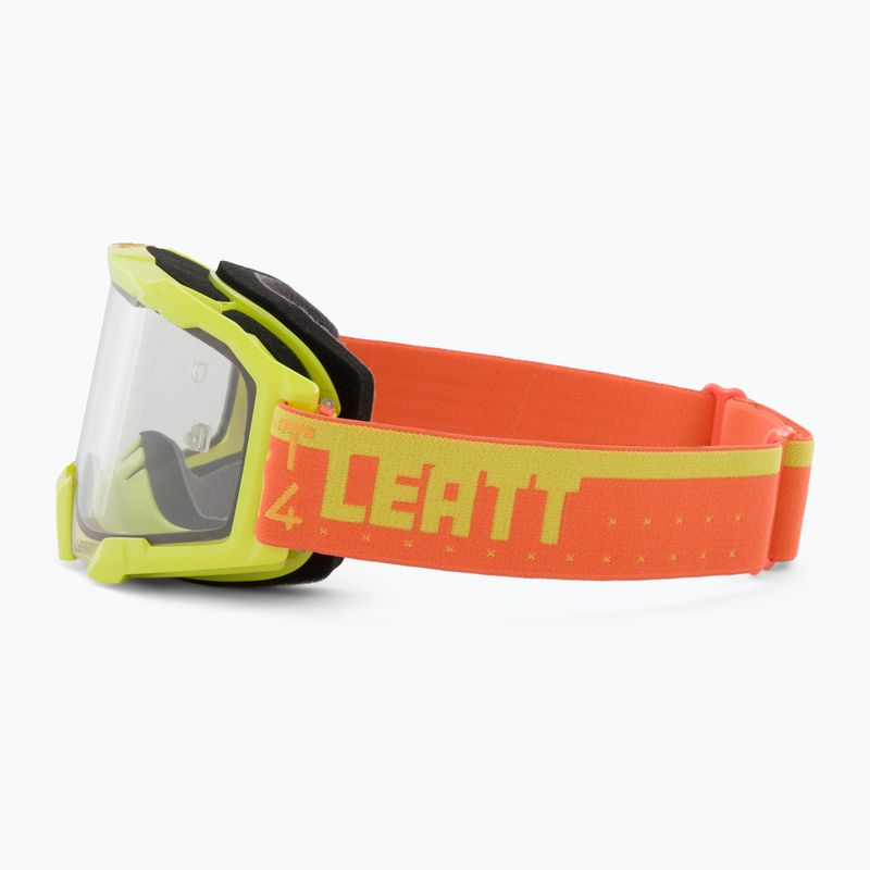 Cyklistické okuliare Leatt Velocity 4.5 citrus/clear 4