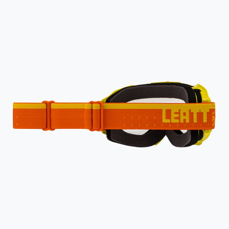 Cyklistické okuliare Leatt Velocity 4.5 citrus/clear 2